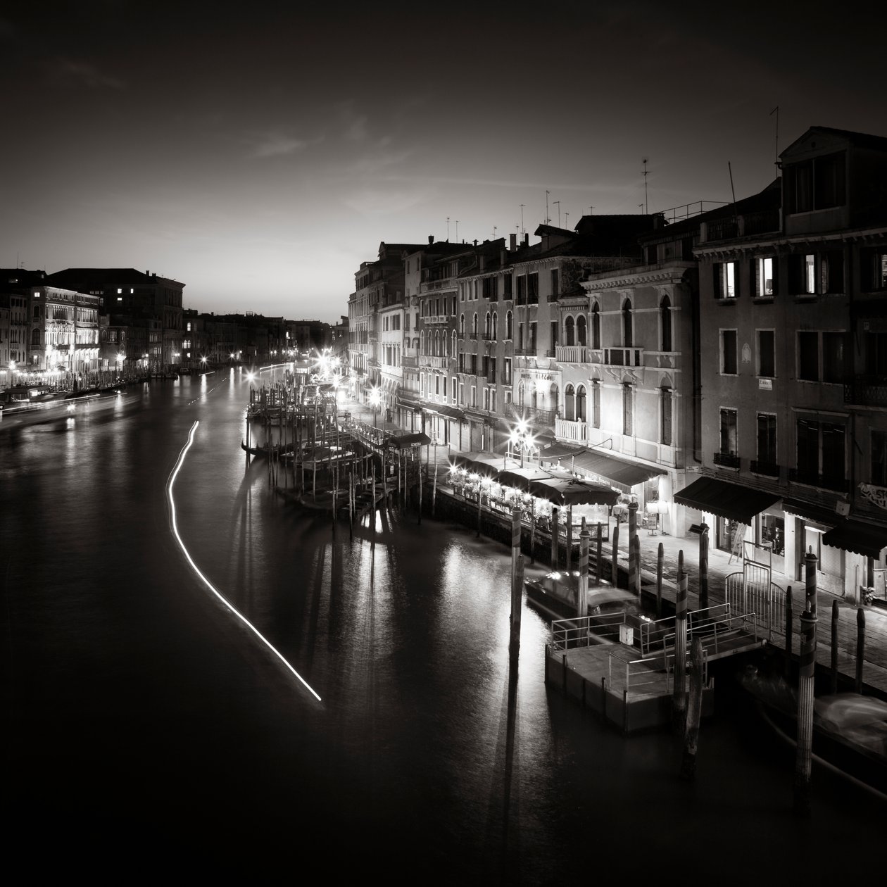 Light Traffic, Venice, Italy, 2013 by Leopold Blonder