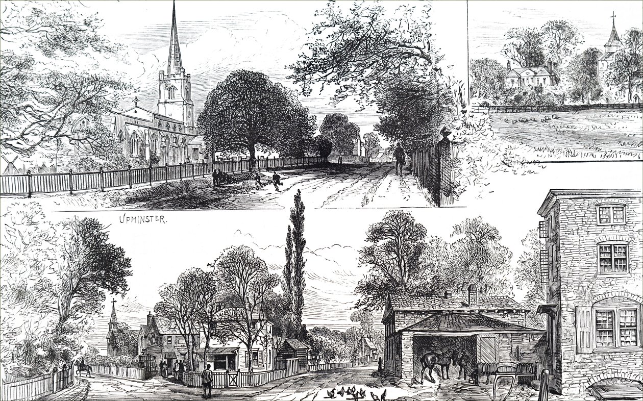 London, Tilbury and Southend Railway Stations by Unbekannt