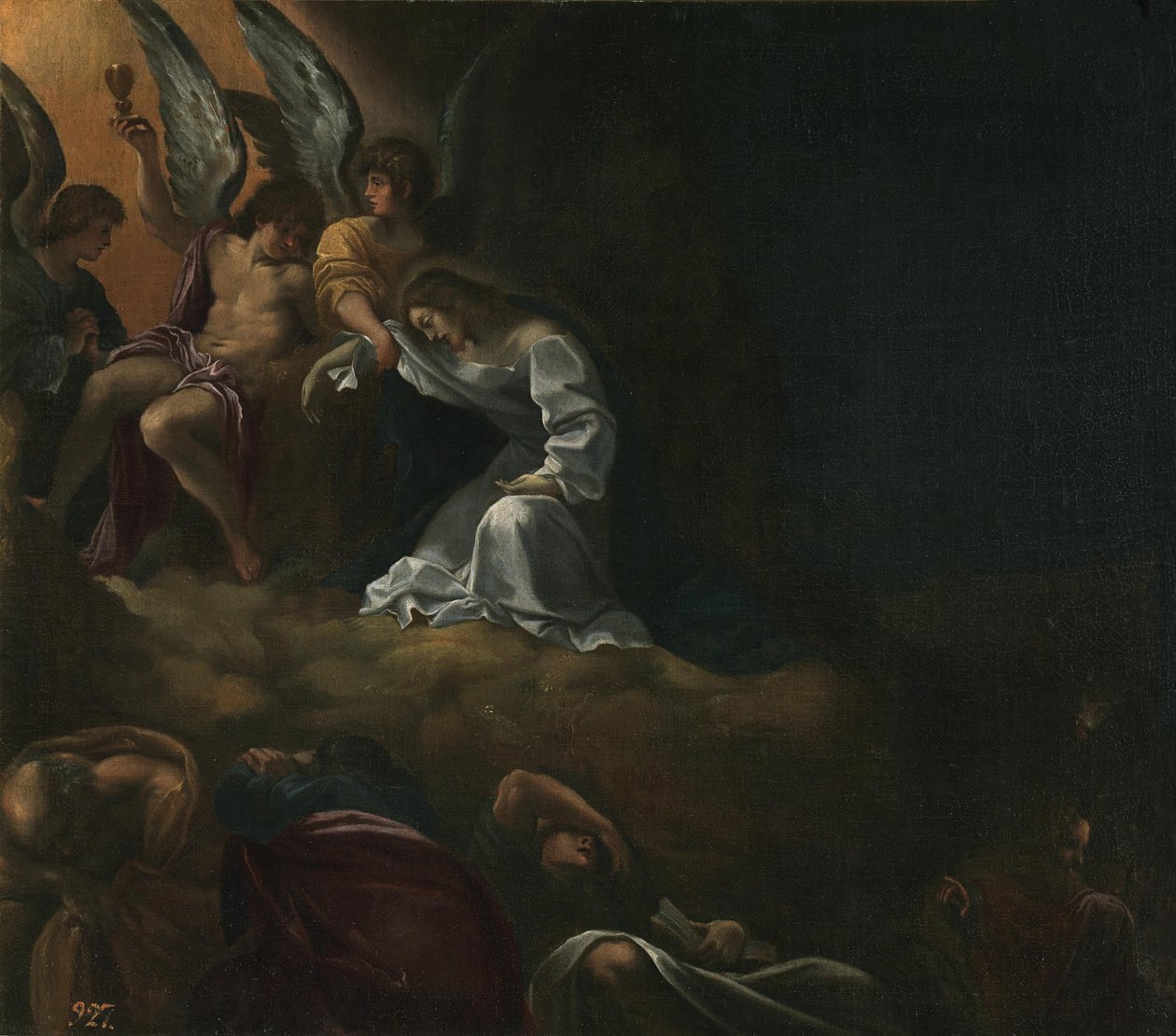 Prayer in the Garden by Unbekannter Künstler