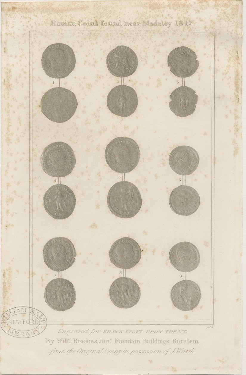 Madeley - Roman Coins by Unbekannt