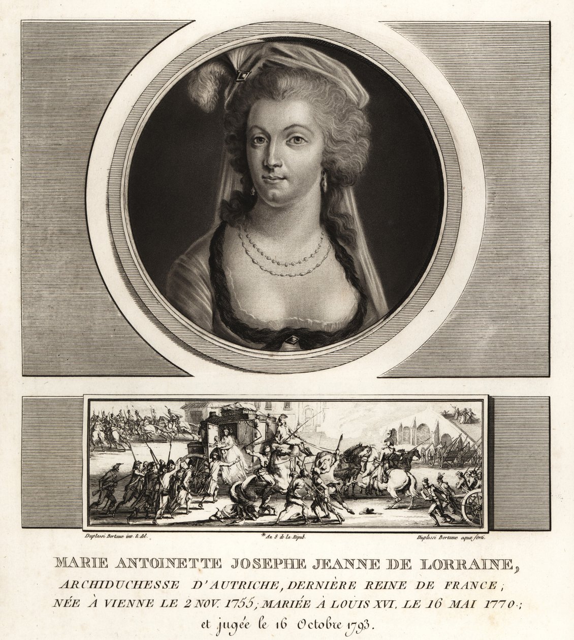 Marie Antoinette, last queen of France by Unbekannt