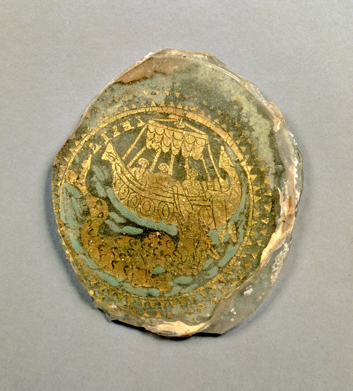 Medallion Depicting Jonah and the Whale, Roman by Unbekannt