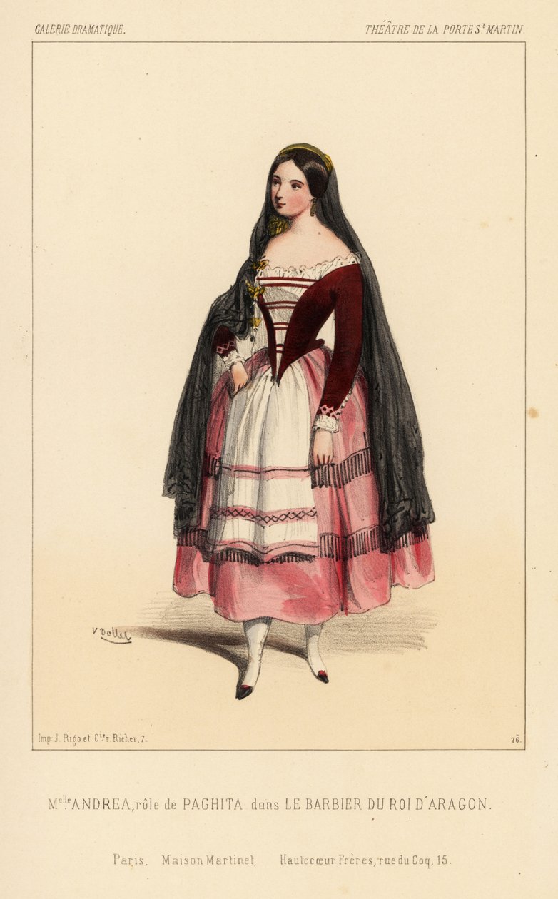 Miss Andrea and Paghita in Le Barbier du Roi d