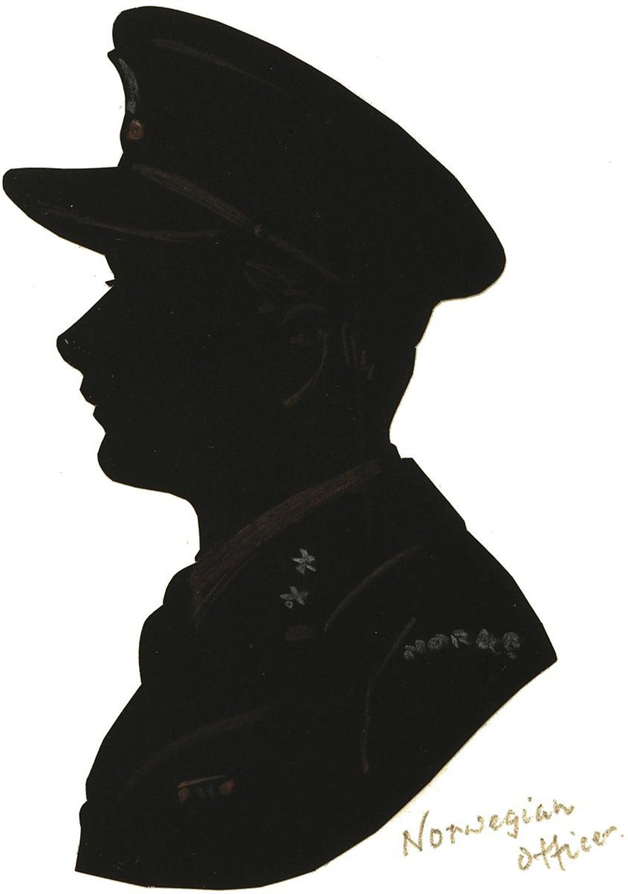 Norwegian officer, Second World War by Unbekannt