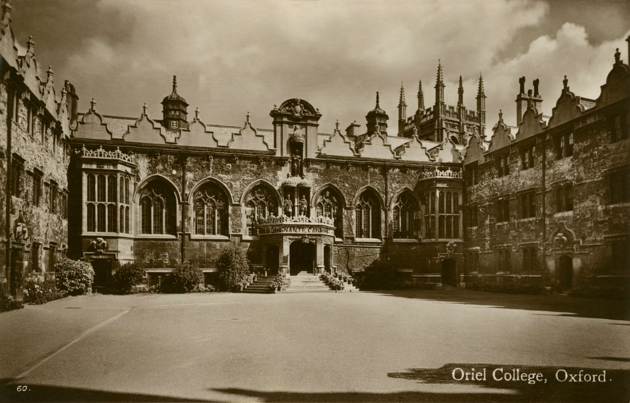 Oriel College, Oxford by Unbekannter Künstler