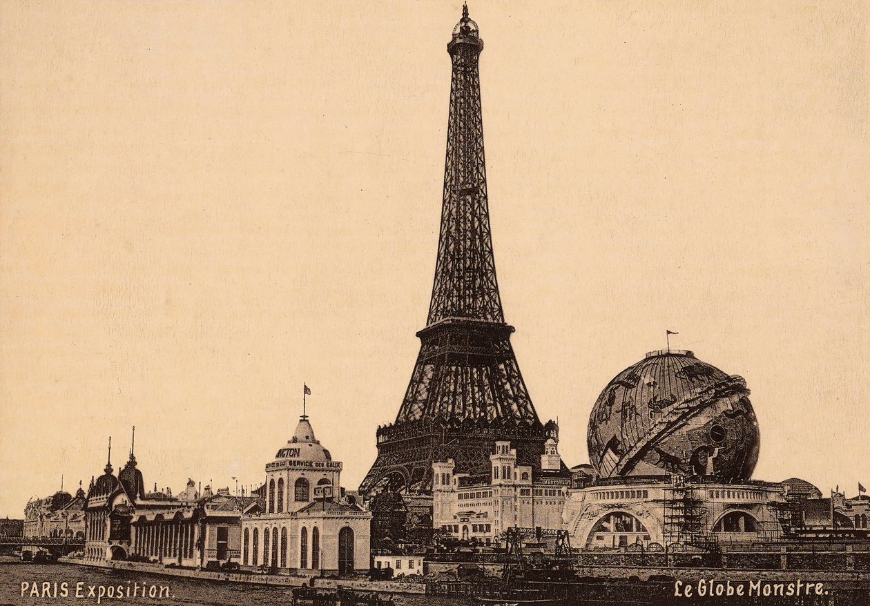 Pavilions on the occasion of the 1900 Paris World