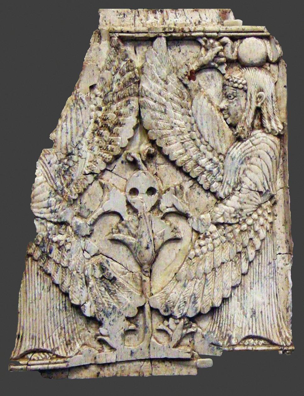 Plaque Depicting Winged Creatures, Nimrud, Mesopotamia by Unbekannt