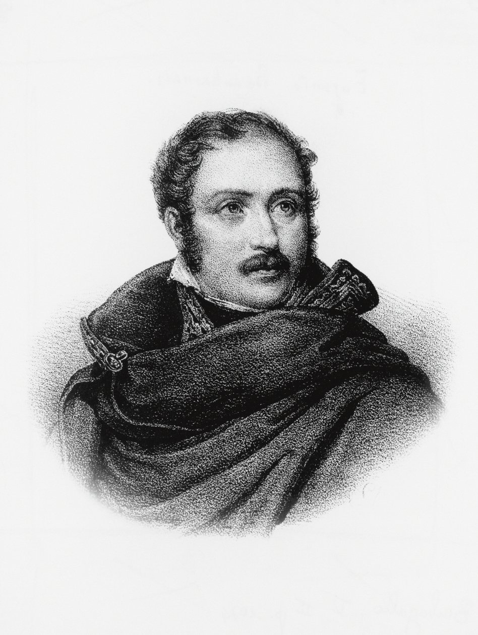 Portrait of Eugene de Beauharnais (1781-1824), French soldier, prince of First Empire, and Viceroy of Italy from 1805 to 1814, engraving by William M. Timlin