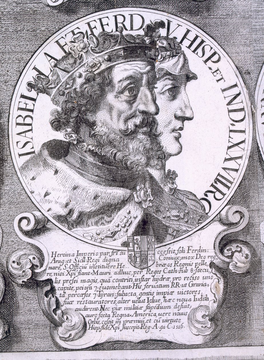 Portrait of Isabella I and Ferdinand V of Castile by Unbekannt