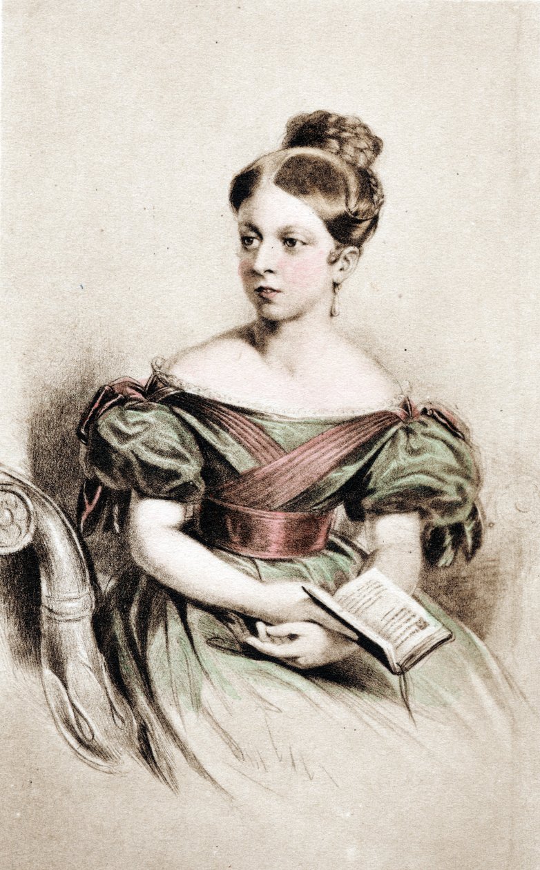 Queen Victoria of England by Unbekannter Künstler