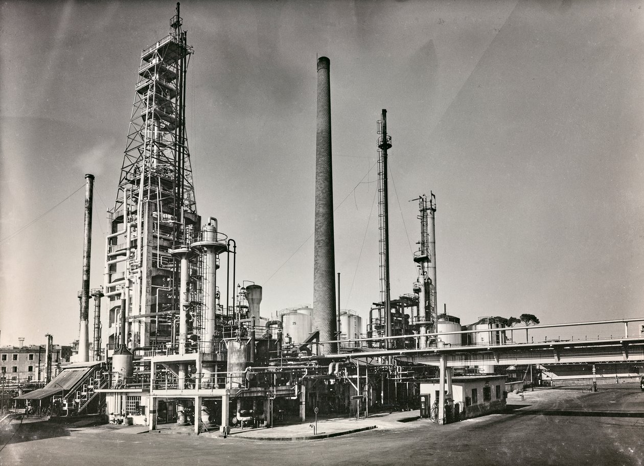 Refinery Purfina in Rome by Unbekannt