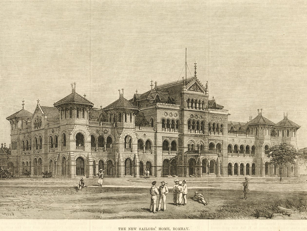 Royal Alfred Sailors Home, Bombay by Unbekannter Künstler