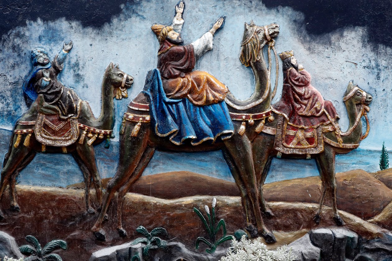 Saint Joseph Cathedral, The nativity, The three wise men or Magi, Hanoi, Vietnam (photo) by Unbekannt