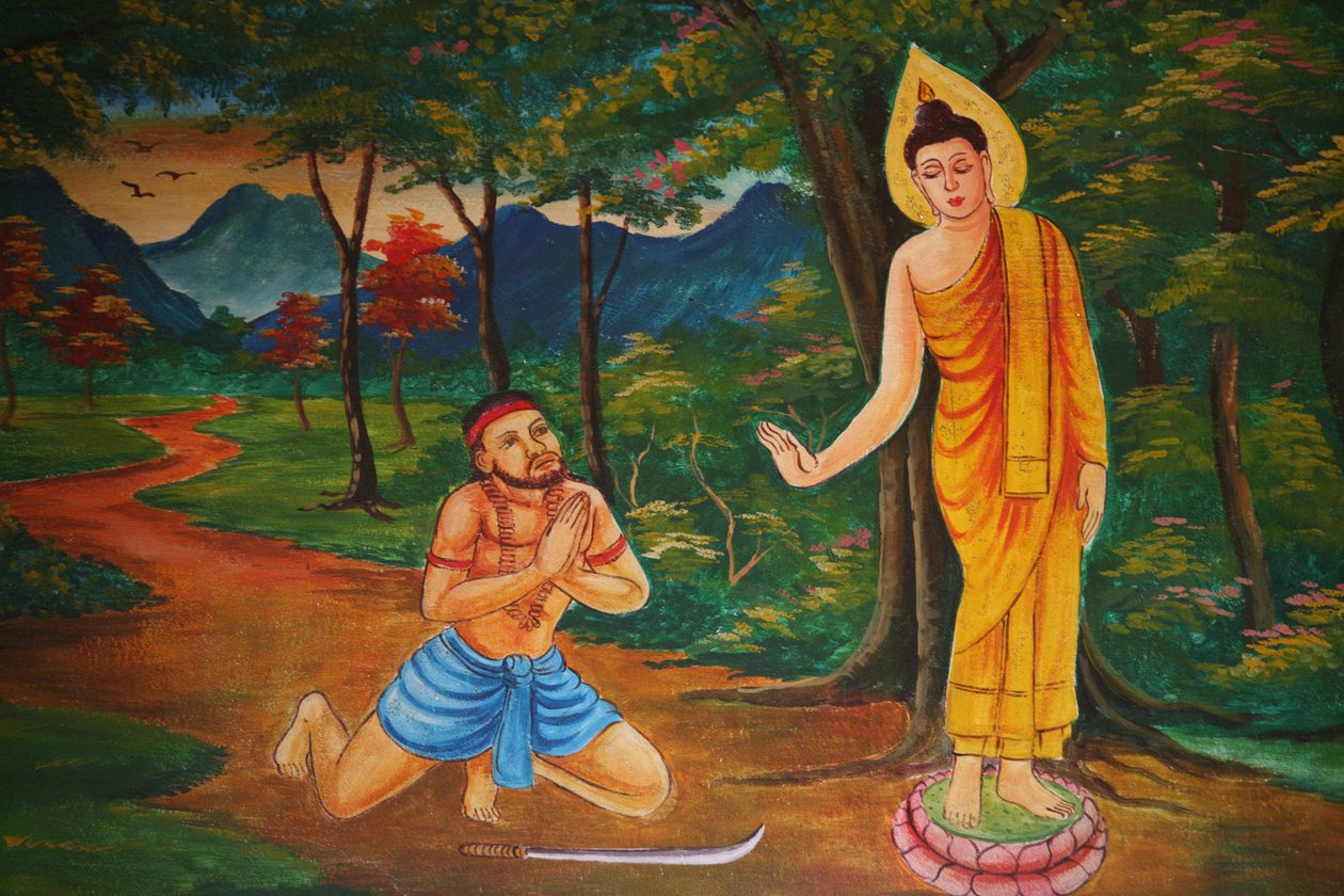 Scene from the Life of the Buddha, Vientiane, Laos by Unbekannt