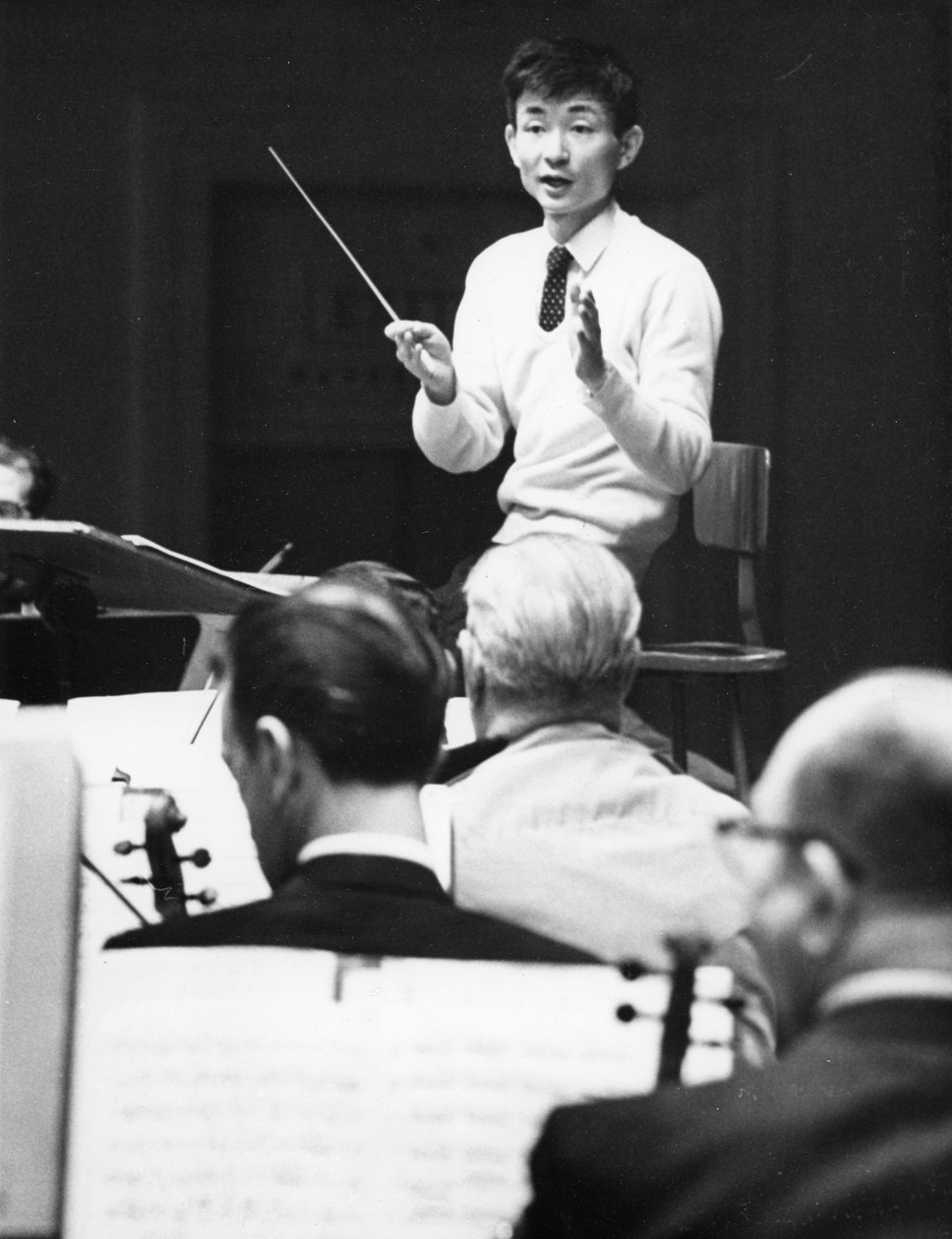 Seiji Ozawa At Carnegie Hall by Benjamin Baud