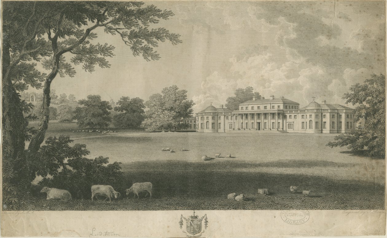 Shugborough Hall by Unbekannt