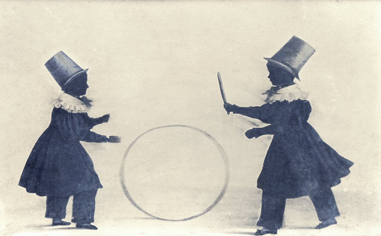 Silhouette of Two Members of the Brett Family by Unbekannt