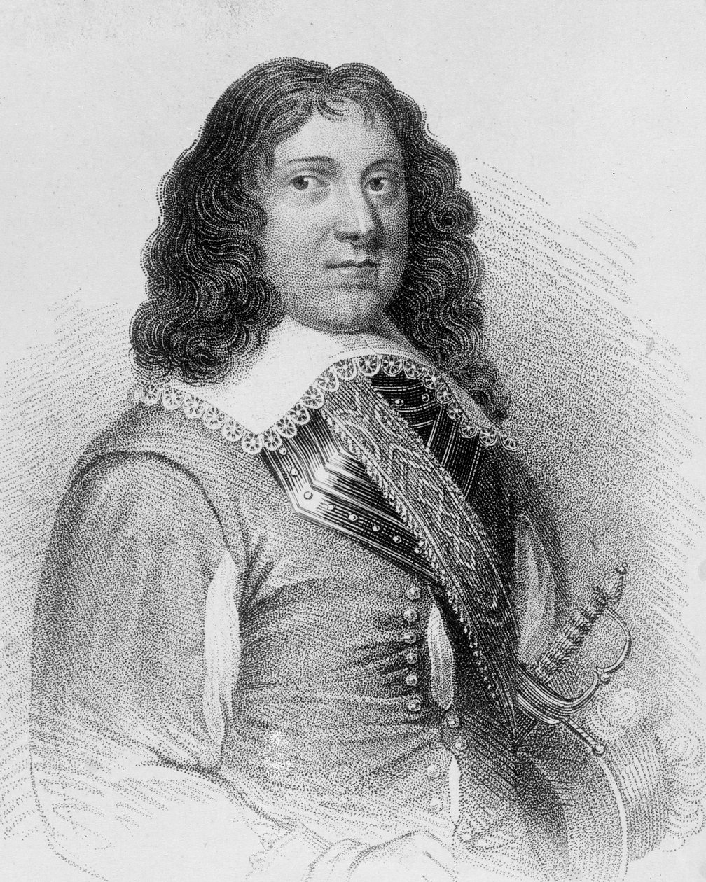 Sir George Lisle (engraving) by Unbekannt