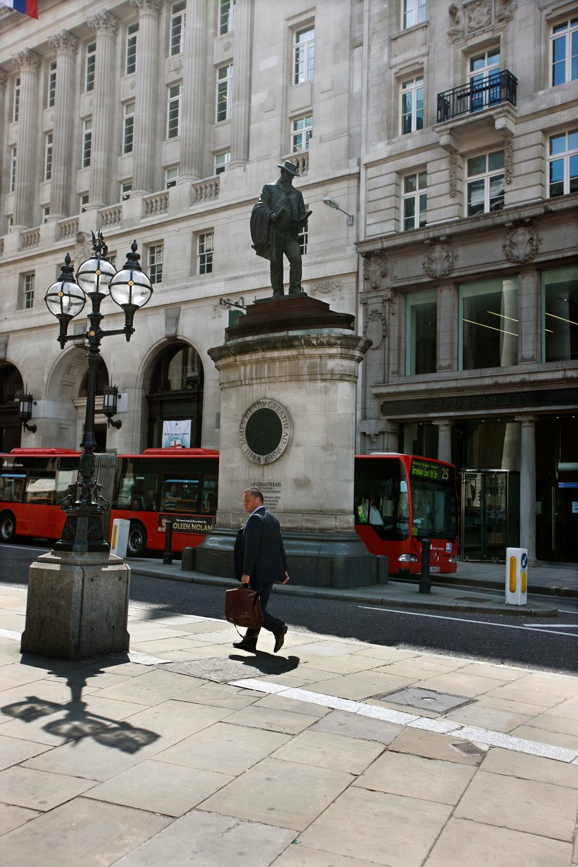 Statue of James Henry Greathead, London by Unbekannt