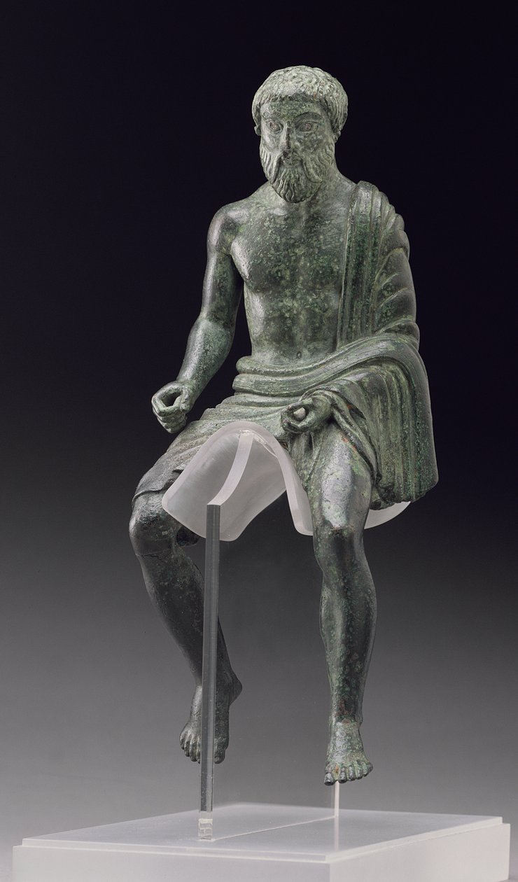Statuette of a Rider, Etruscan, Late 5th Century BC by Unbekannt