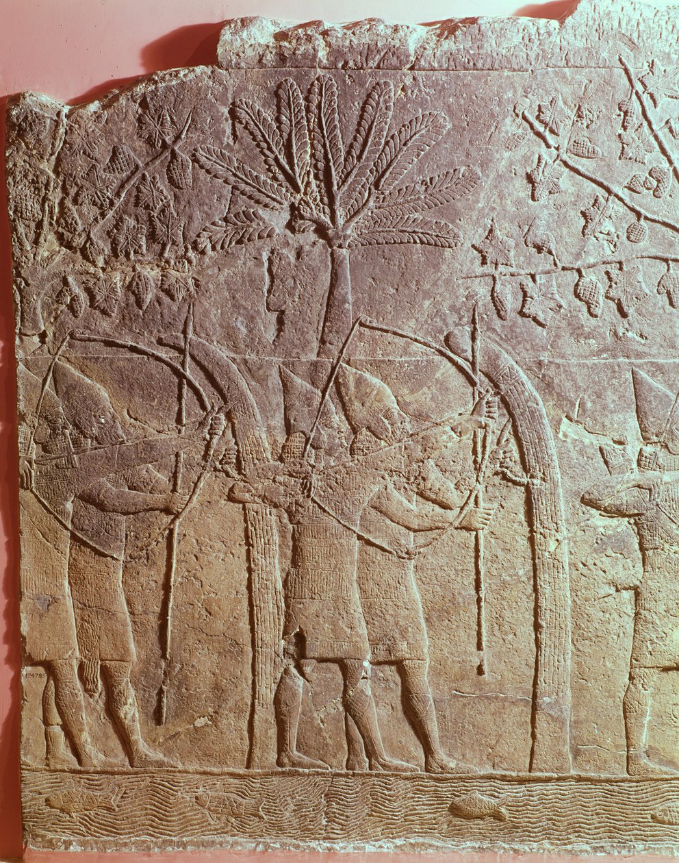 The Siege of Alammu by the army of Sennacherib (704-681 BC) (detail) by Unbekannt