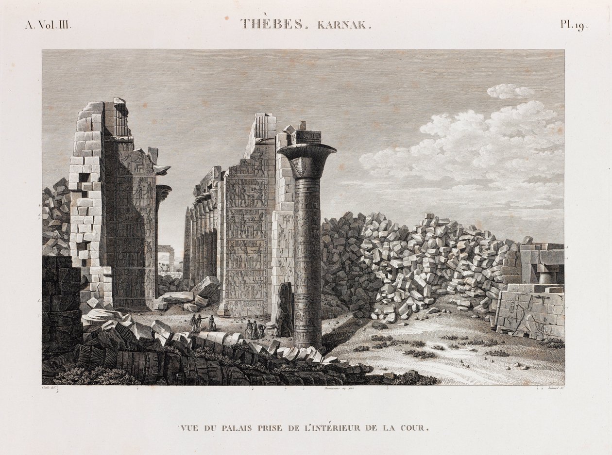 Thebes: Karnak by Unbekannt