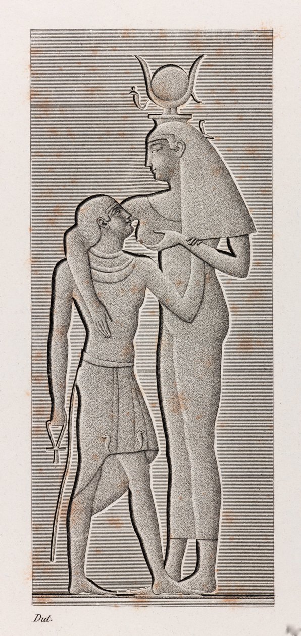 Thebes, Karnak, close up by Unbekannt