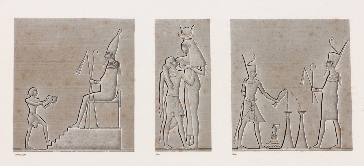 Thebes, Karnak, close up by Unbekannt
