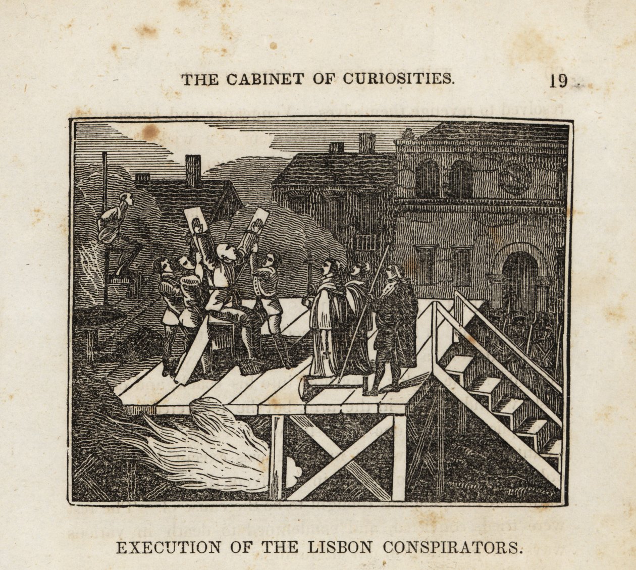 Torture and Execution of the Tavoras Family, January 13 by Unbekannter Künstler