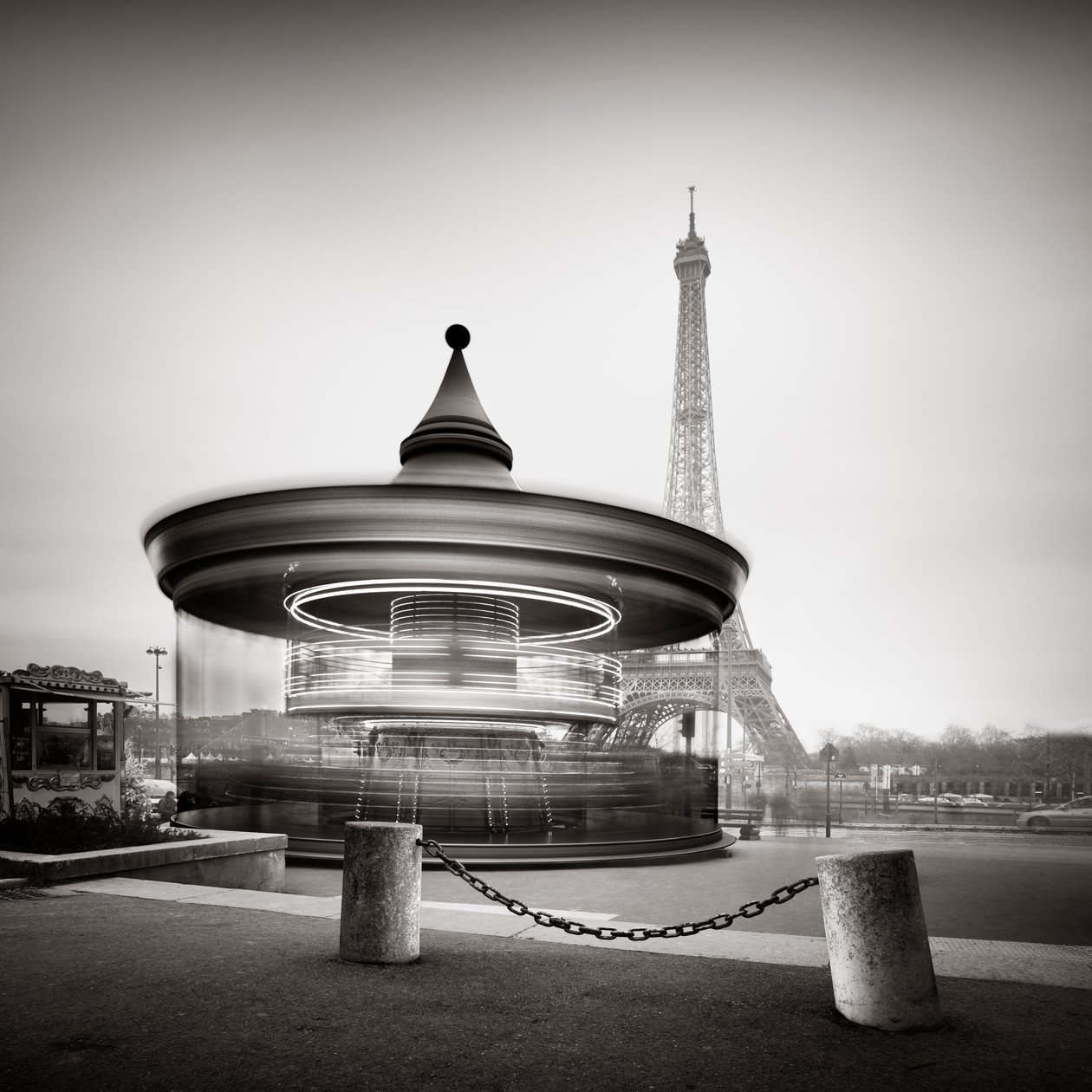 Eiffel Tower - Study 2, Paris, France, 2013 by Leopold Blonder