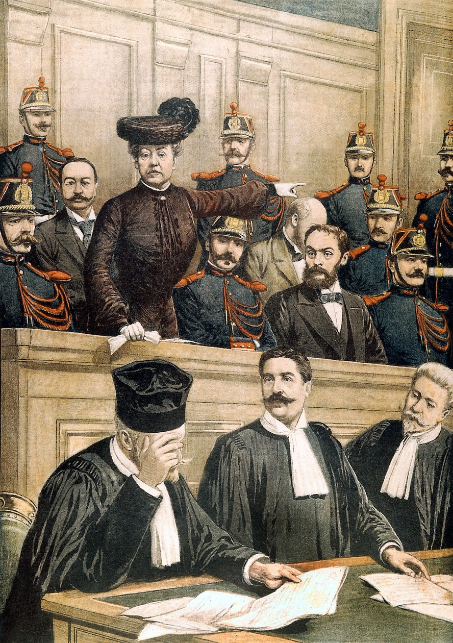 Trial of the Humbert family in Paris: Humbert affair by Juste Lisch