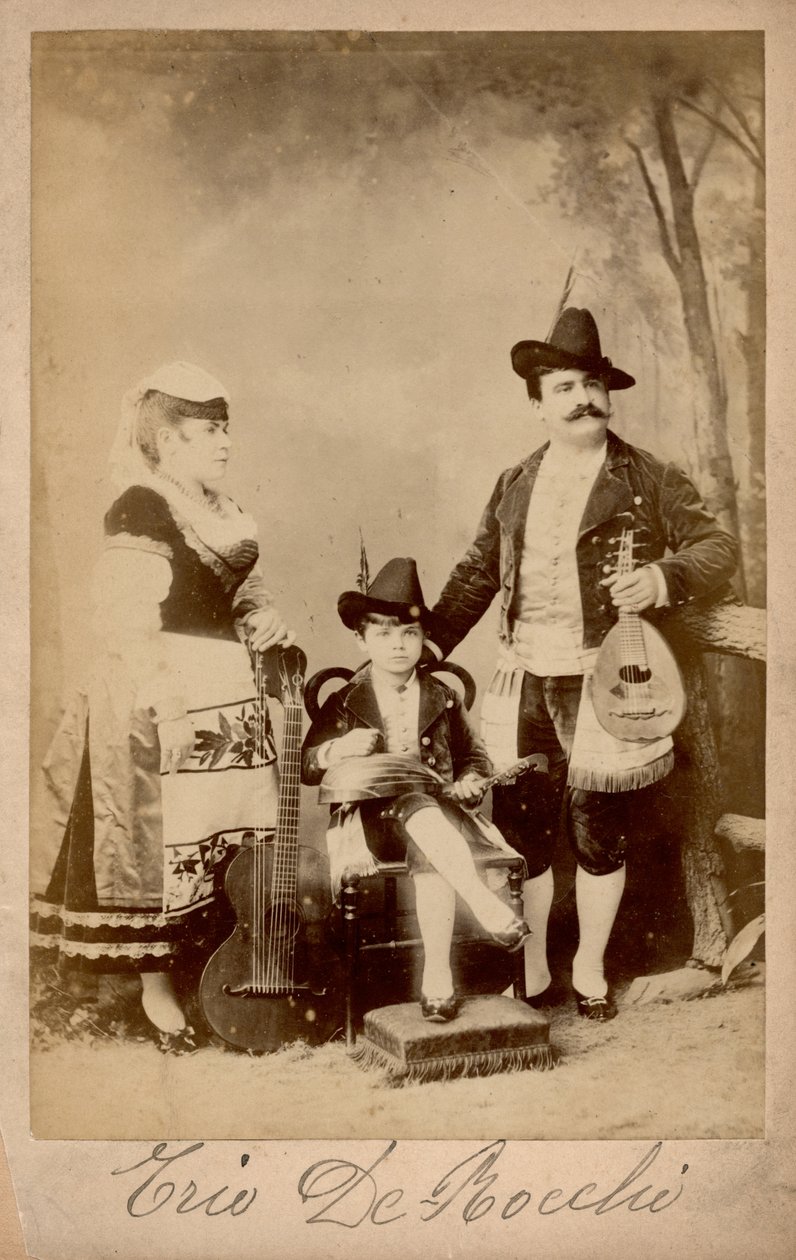 Trio De Bocchi, Lombardy, c.1880 by Unbekannter Künstler