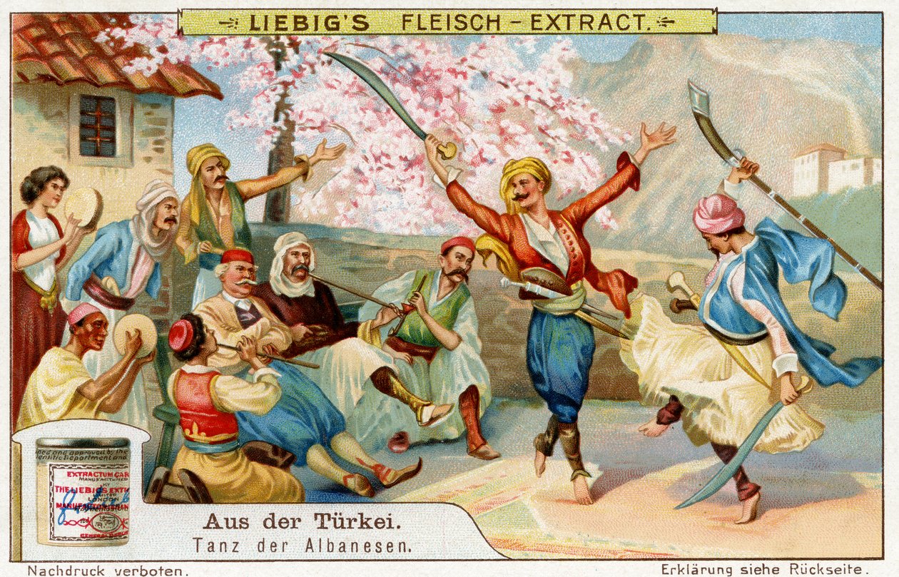 Turkey: Albanian Dance by Unbekannter Künstler