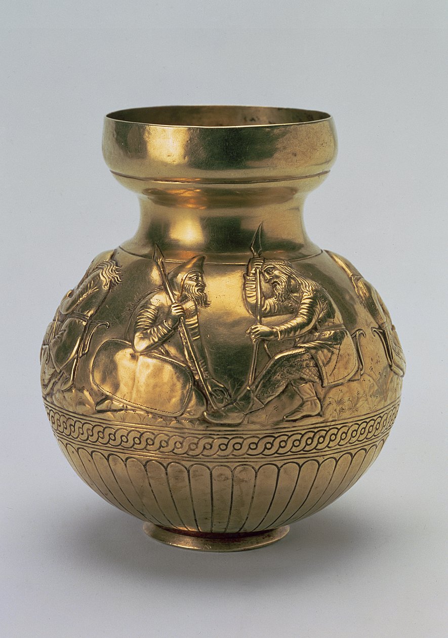 Vessel Depicting Scythian Warriors, Greek Work from the Bosporan Kingdom, Second Half of the 4th Century BC by Unbekannt