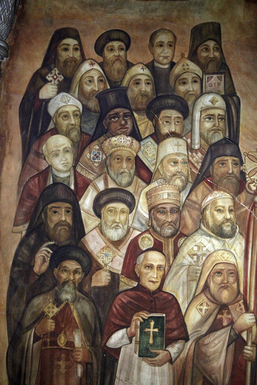 Wall Painting in Saint Mark