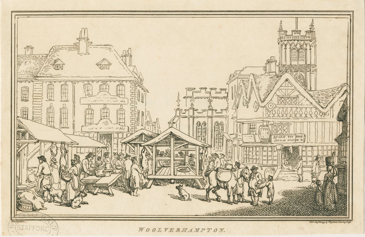 Wolverhampton - Market Place by Unbekannt