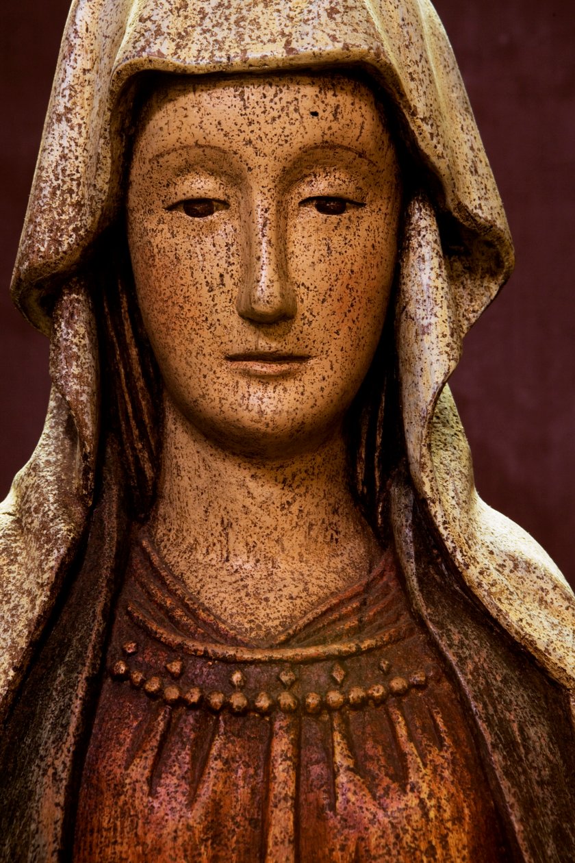Wood statue of Saint Anne, Rennes, Ille et Vilaine, France by Unbekannt