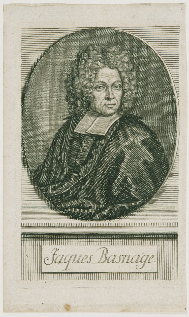The Historian Jacques Basnage de Beauval by Unbekannter Stecher