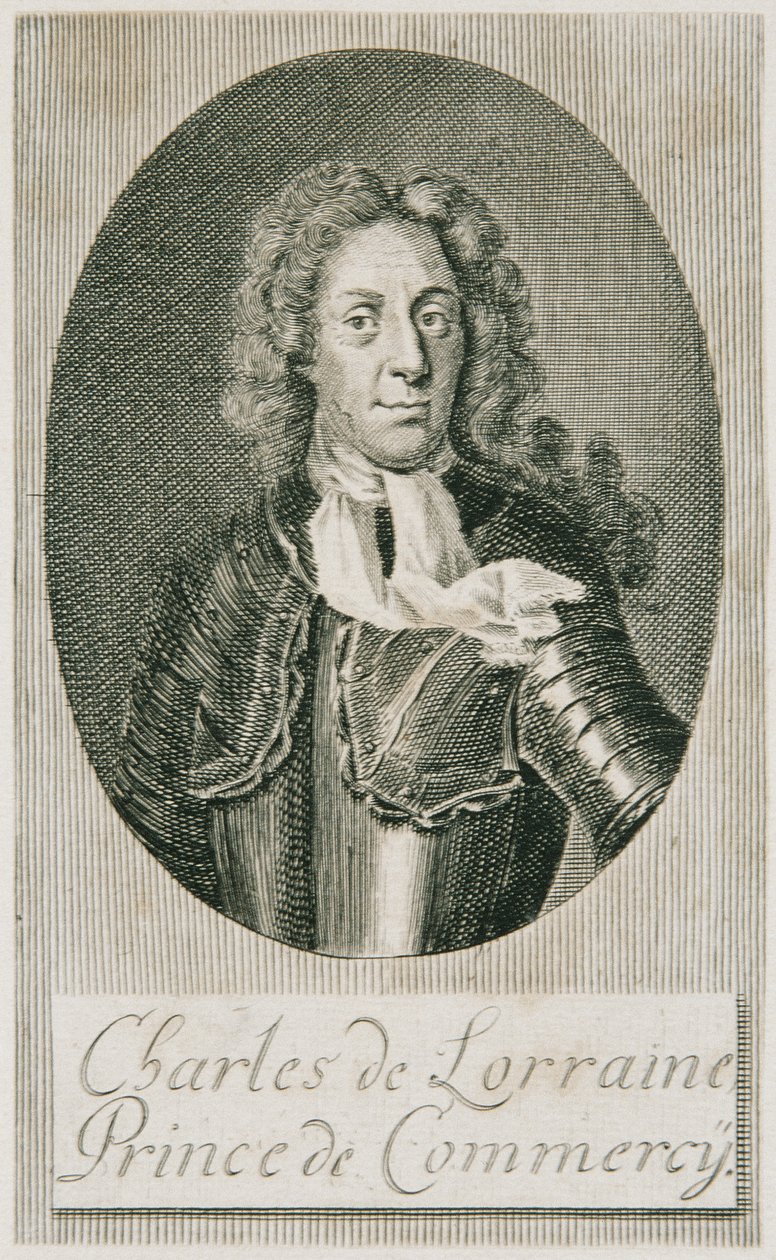 Charles V Leopold, Duke of Lorraine by Unbekannter Stecher