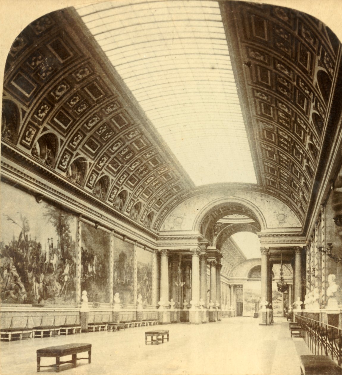 Gallery of Battles, Versailles by Underwood and Underwood
