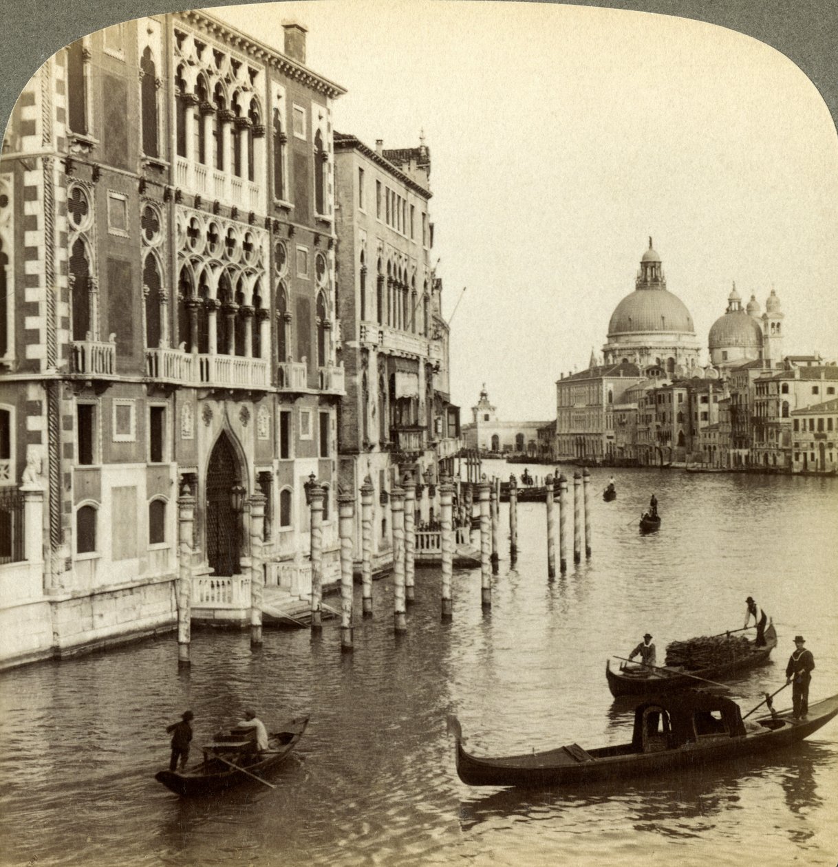 The Grand Canal, Venice, Italy by Underwood and Underwood