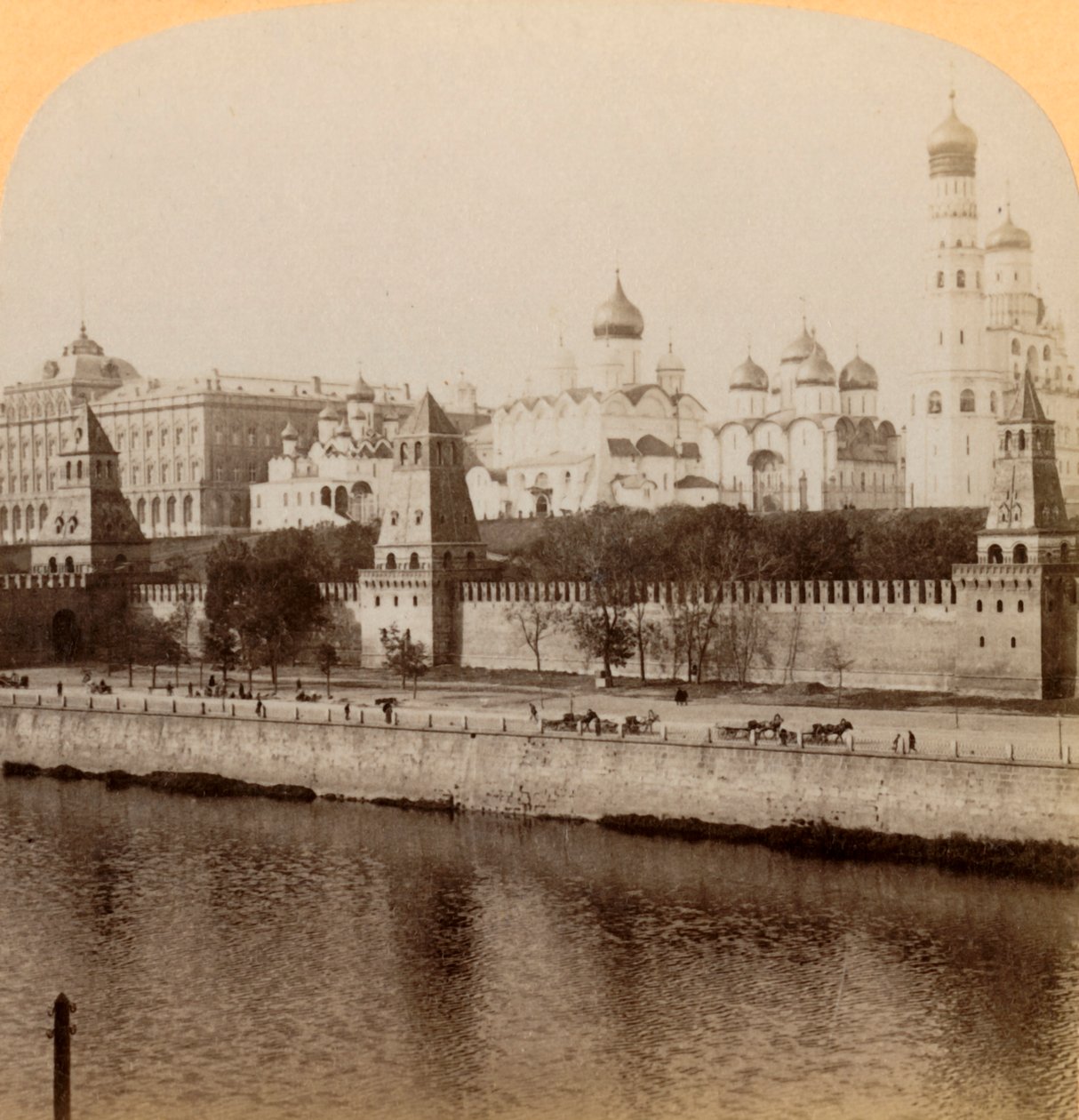 The Kremlin, Moscow, Russia - There Lie Our Ancient Czars Asleep by Underwood and Underwood