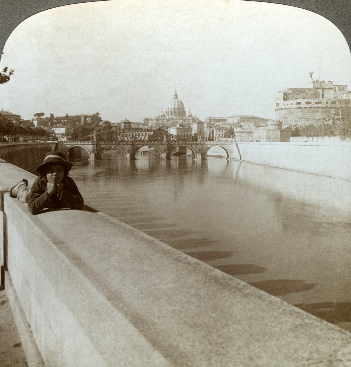 The River Tiber, Castel Sant