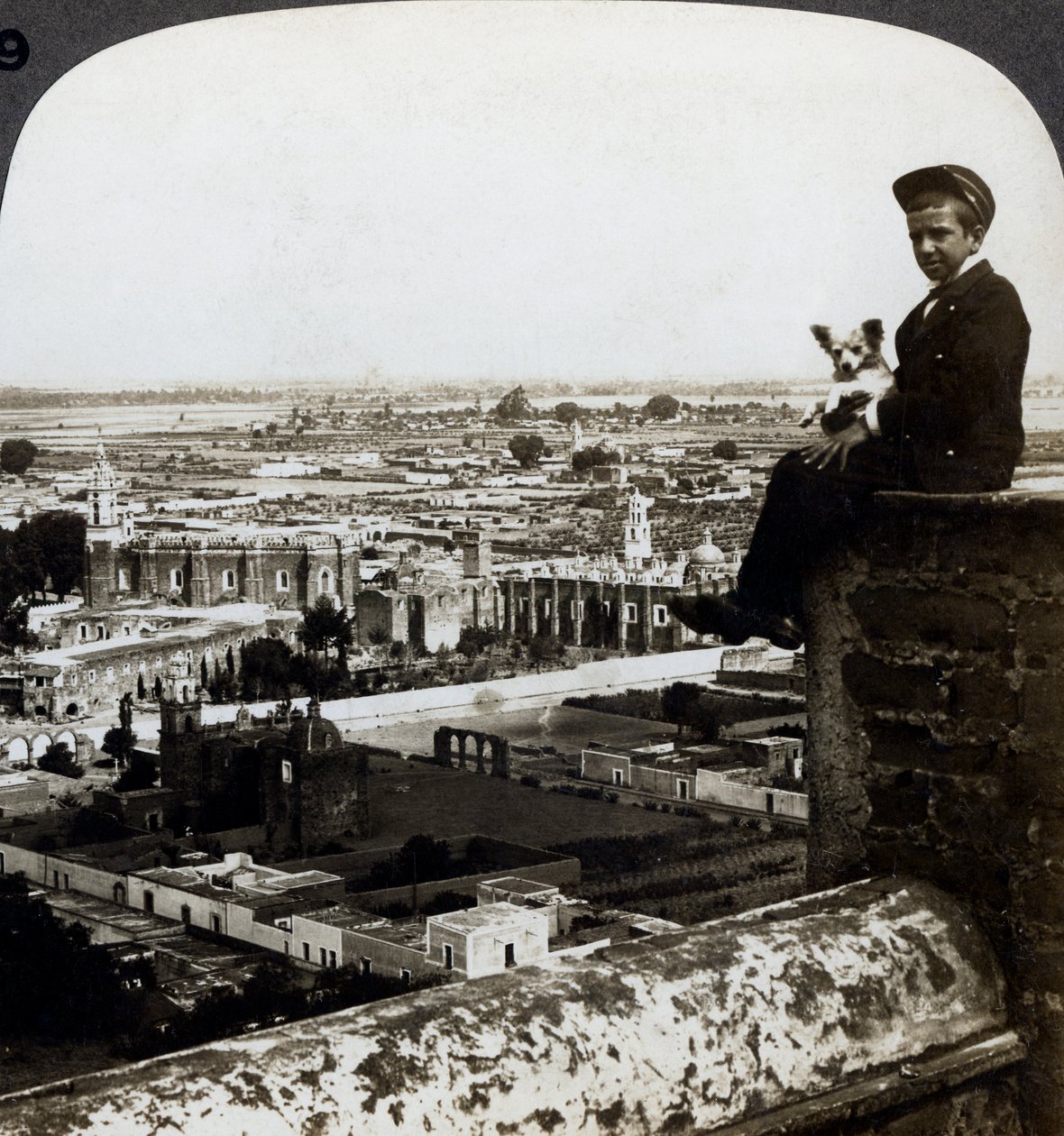 View of Cholula, Mexico by Underwood and Underwood