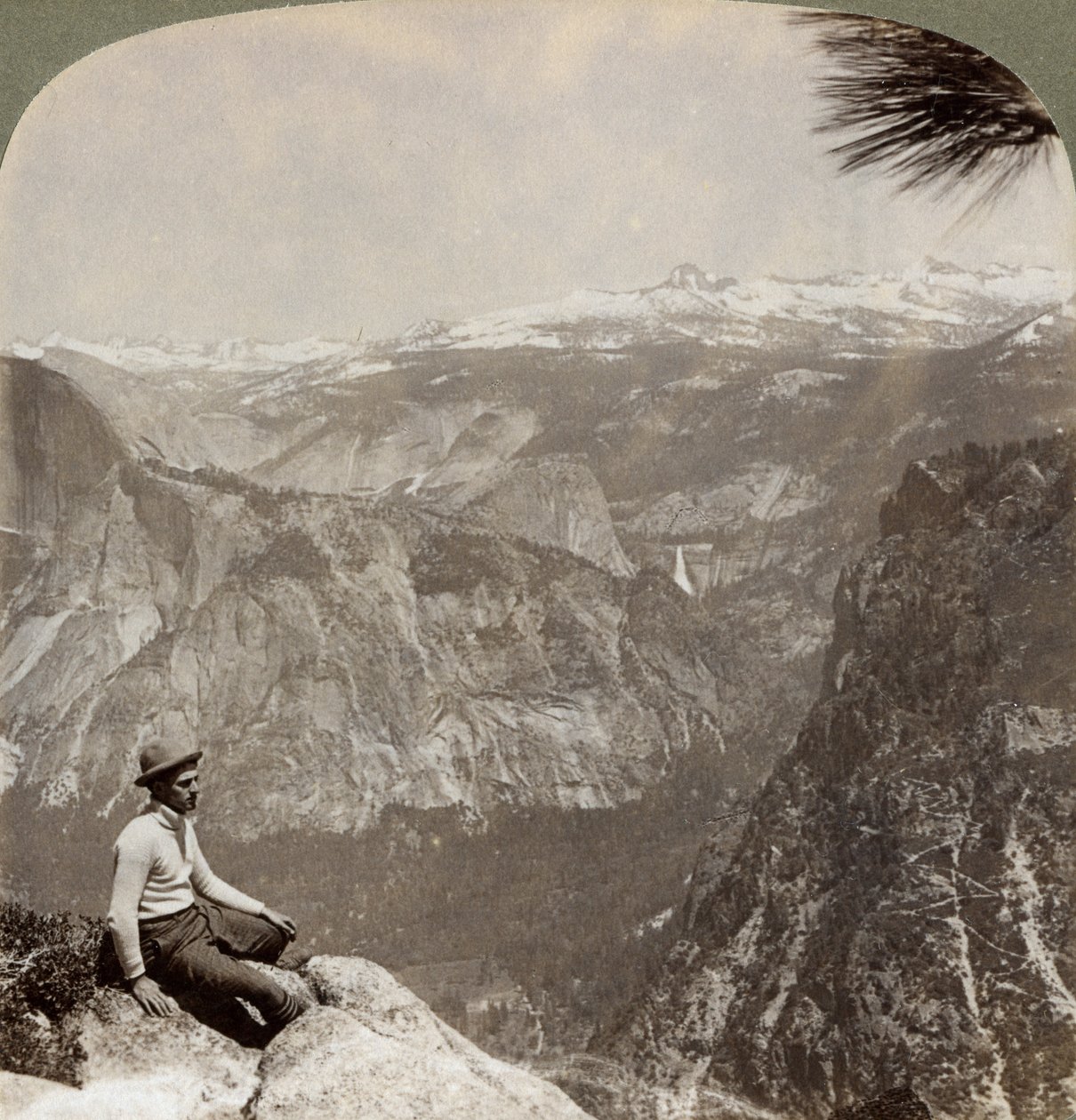 Yosemite Valley, California, USA, 1902 by Underwood and Underwood