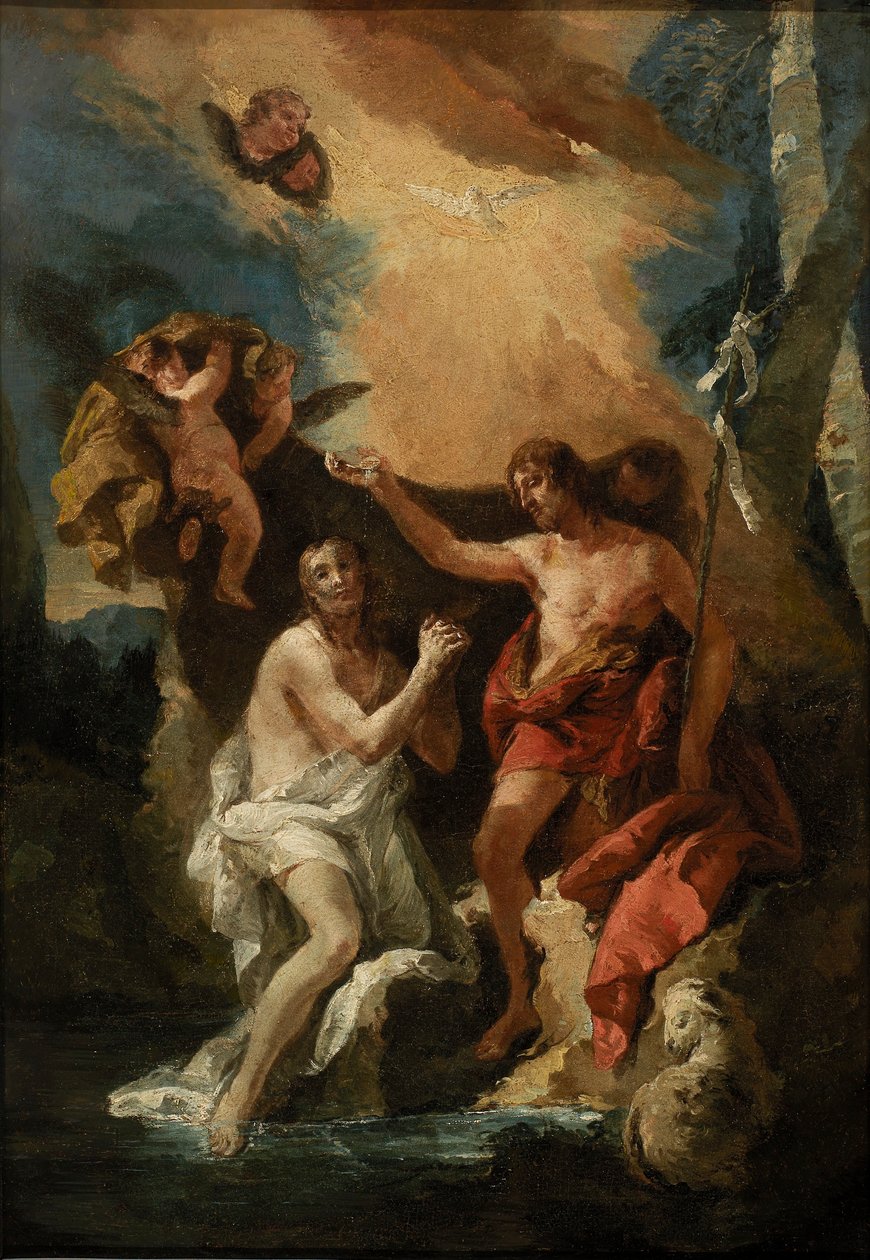 Baptism of Christ by Unidentified
