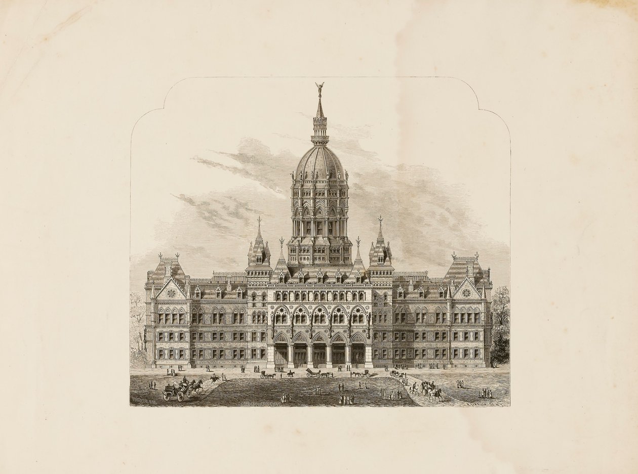 Connecticut State Capitol by Unidentified