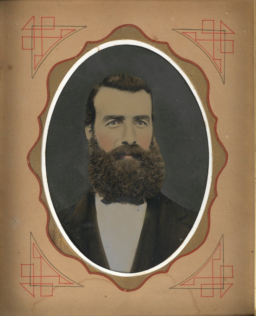 Gentleman with Beard by Unidentified