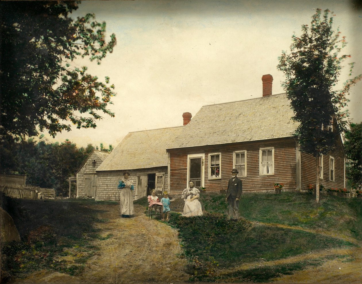 Home of Moses Glimes, Civil War Vet by Unidentified