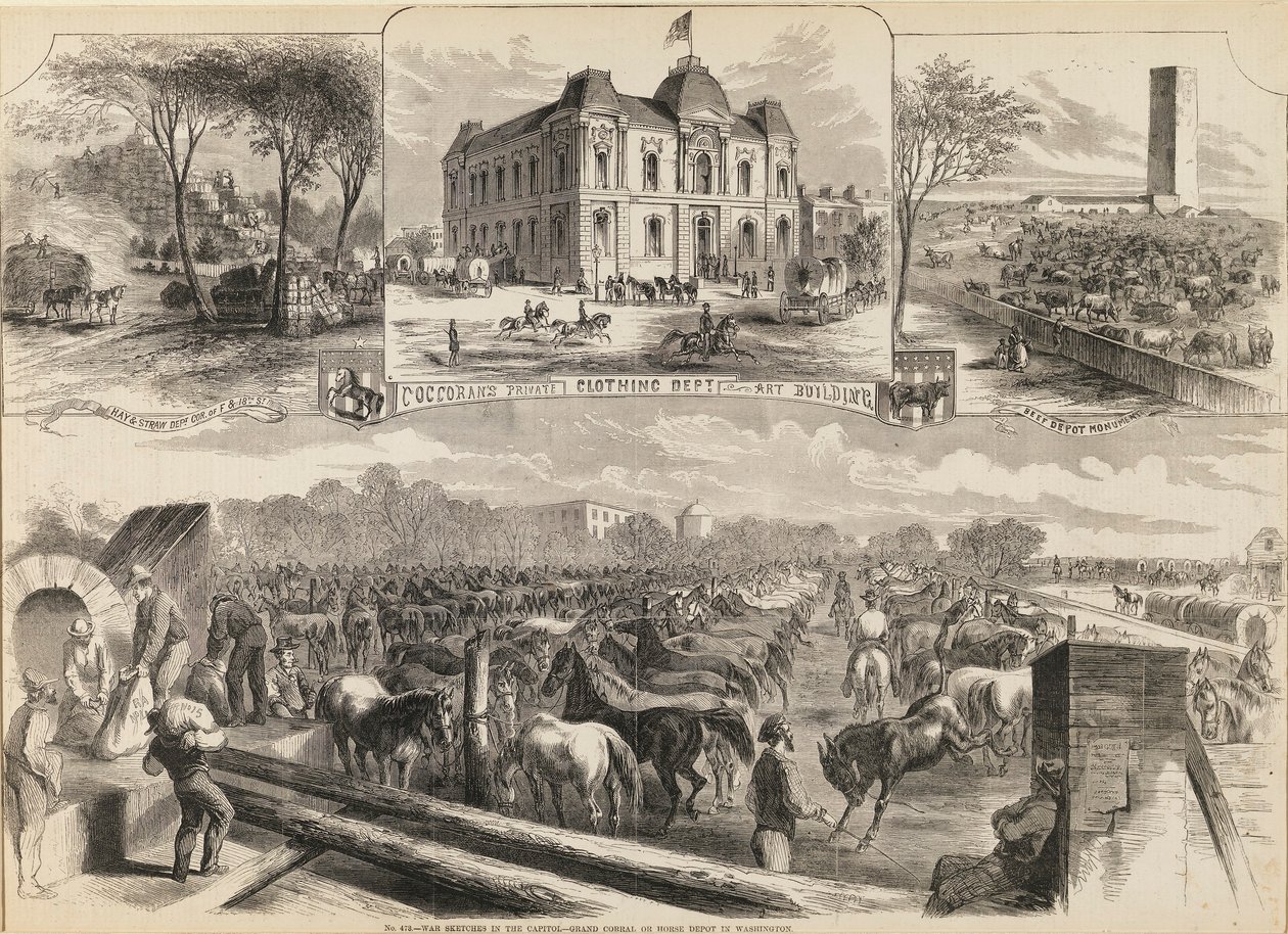 No. 473 - War Sketches in the Capitol by Unidentified